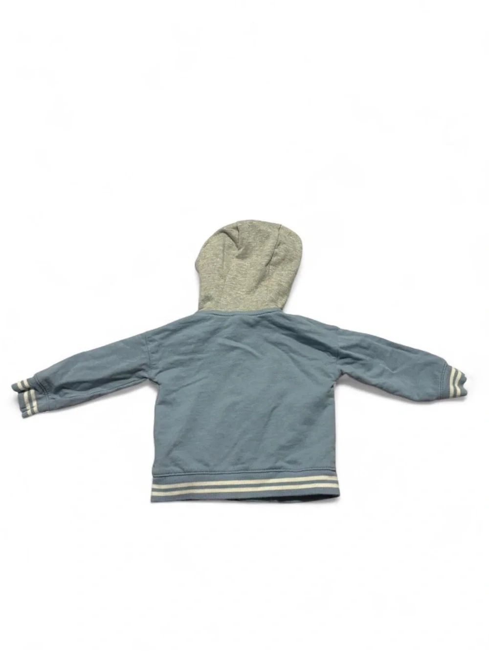 Carter's Light Blue Hooded Sweatshirt with Gray Hood